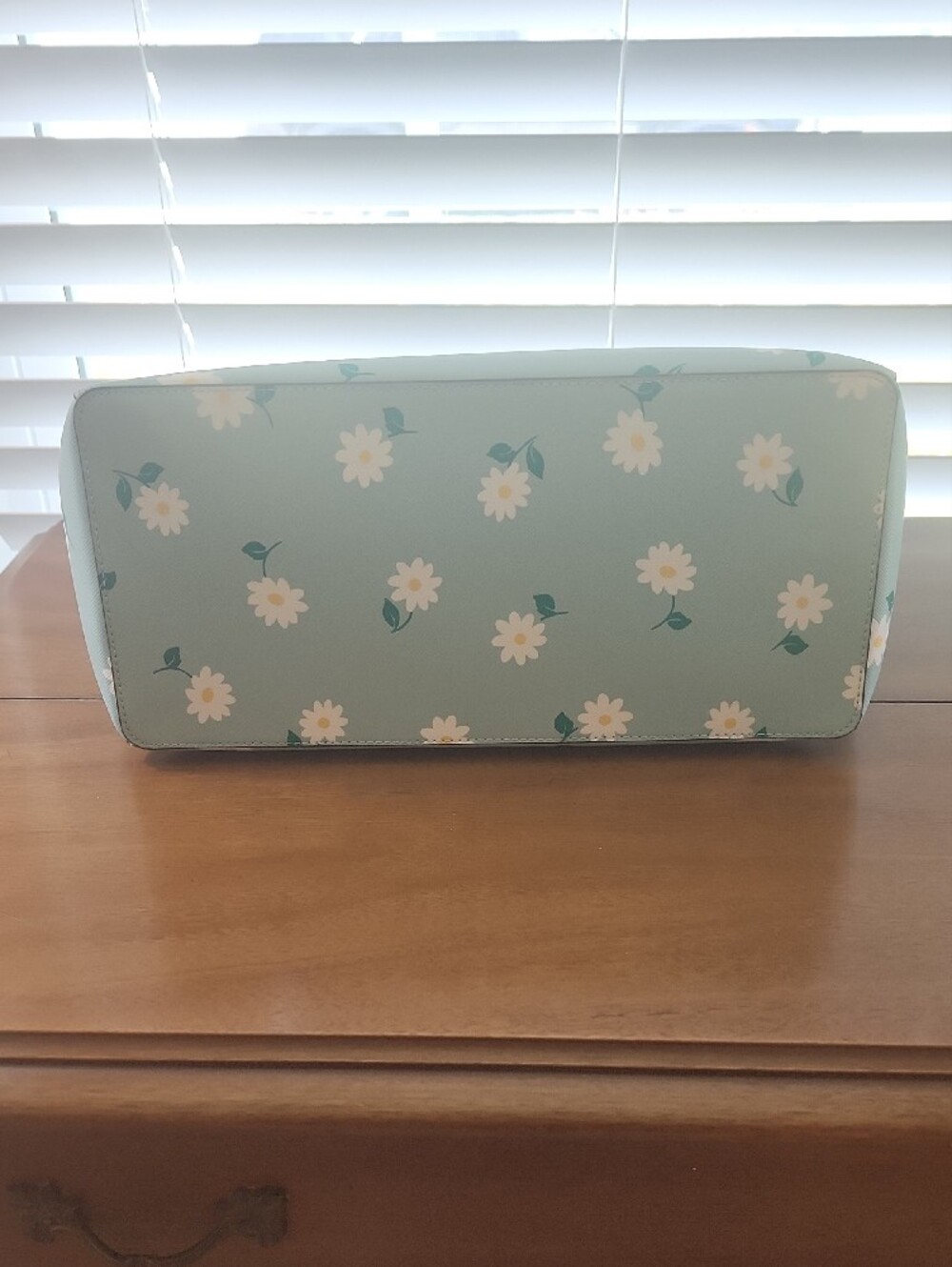 kate spade blue daisy print tote - Picture 11 of 15